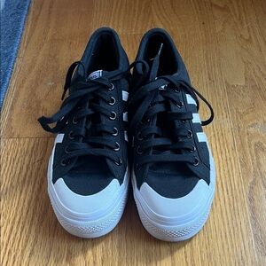 adidas Black and White Women's Sneakers
